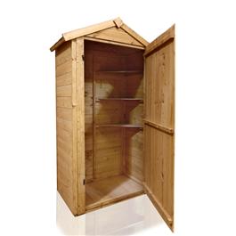 Tongue and Groove Tall Sentry Box Grande Log Store Shed 3 x 